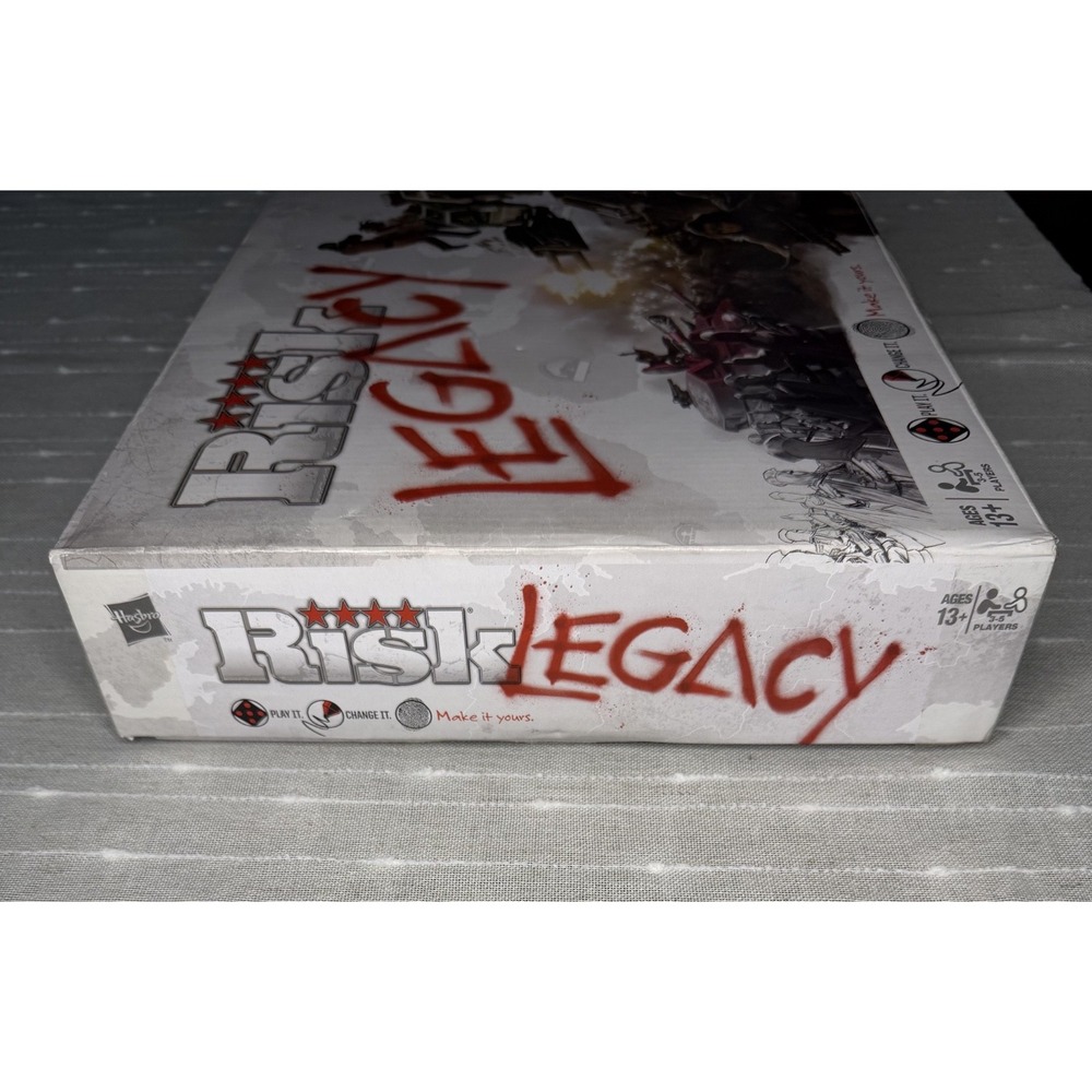 Hasbro Risk Legacy Strategy Board Game Legacy Game 13+ 3-5 Players - Picture 5 of 8